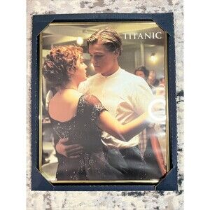1998 TITANIC Leonardo DiCaprio Kate Winslet Promo Poster 16x20 Inch Collectible